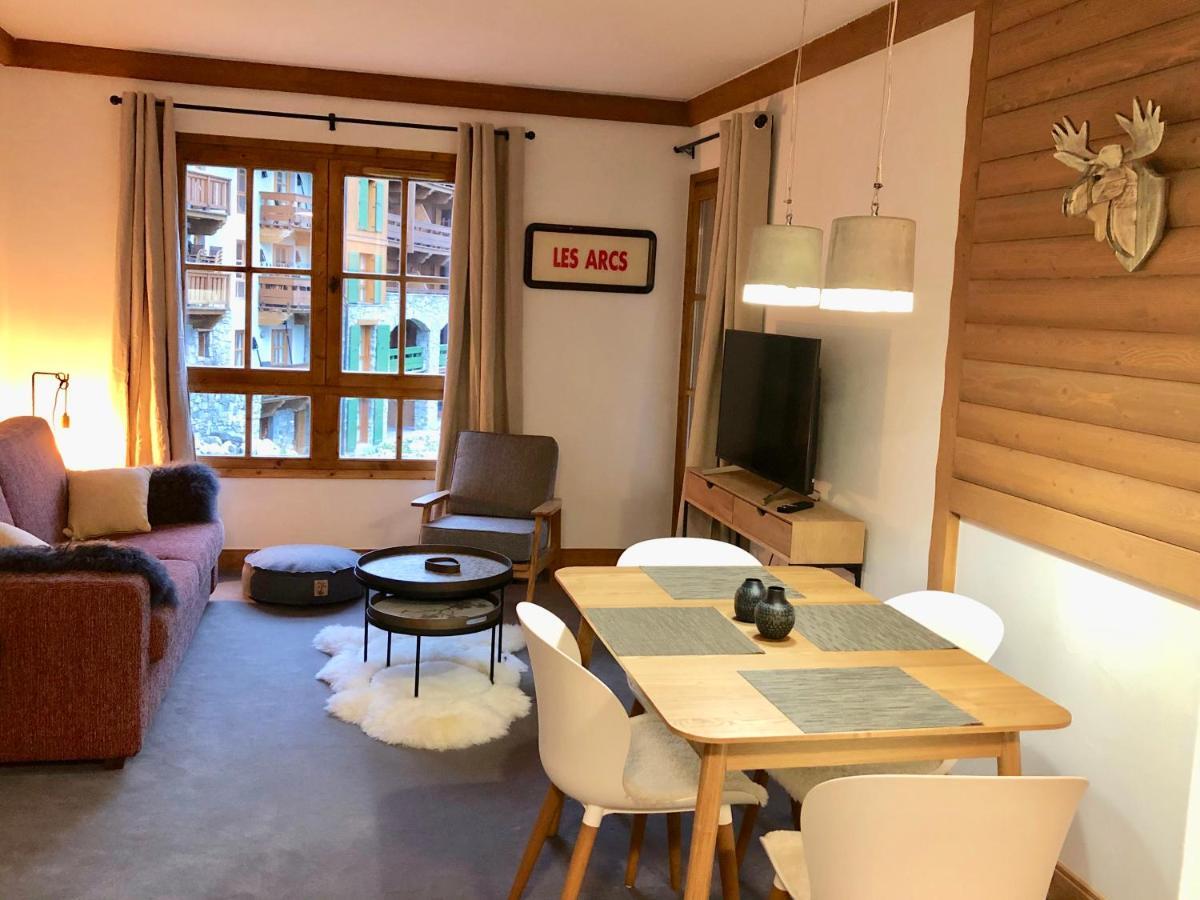 Arc 1950 - Superbe Appartement Skis Aux Pieds Les Arcs  外观 照片